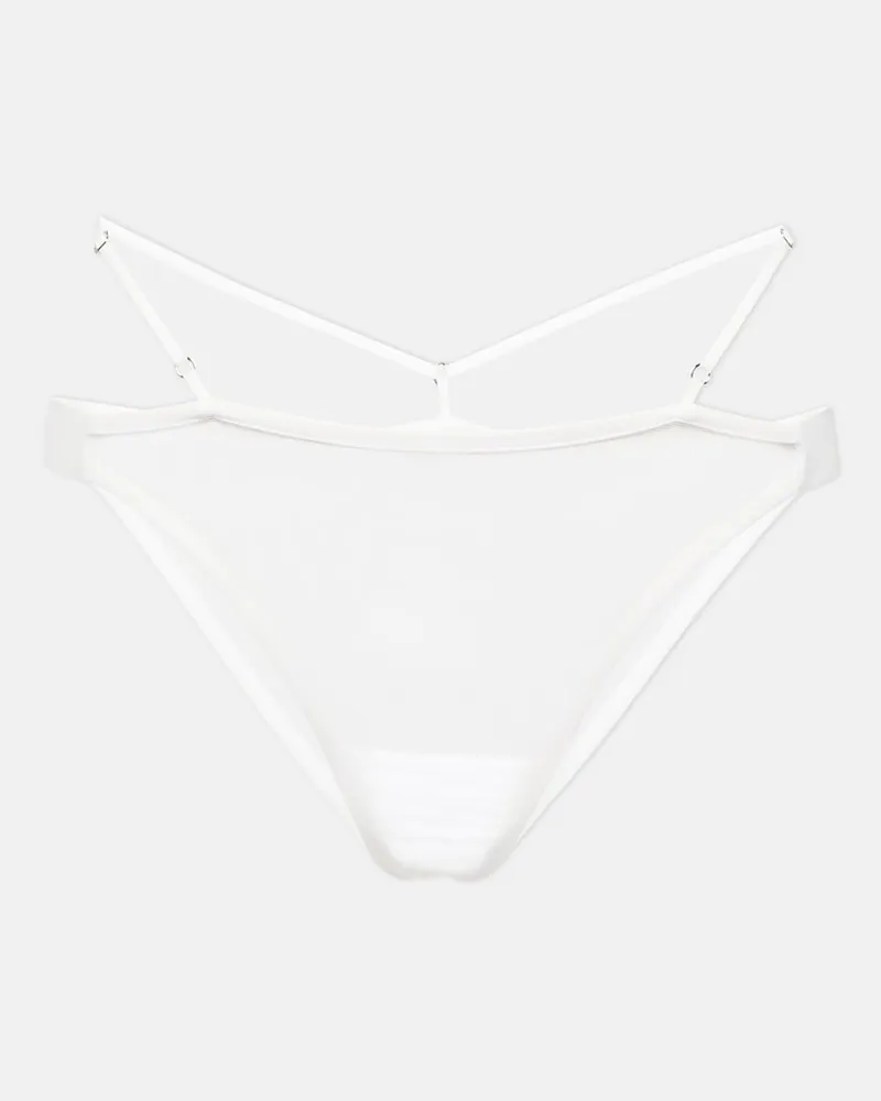 Nensi Dojaka Bridal - Slip in tulle Bianco