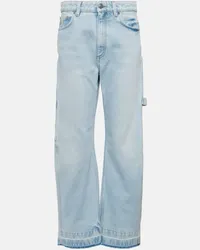 Stella McCartney Jeans boyfriend a vita alta Blu