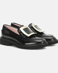 Roger Vivier Mocassini Viv' Rangers in vernice Nero