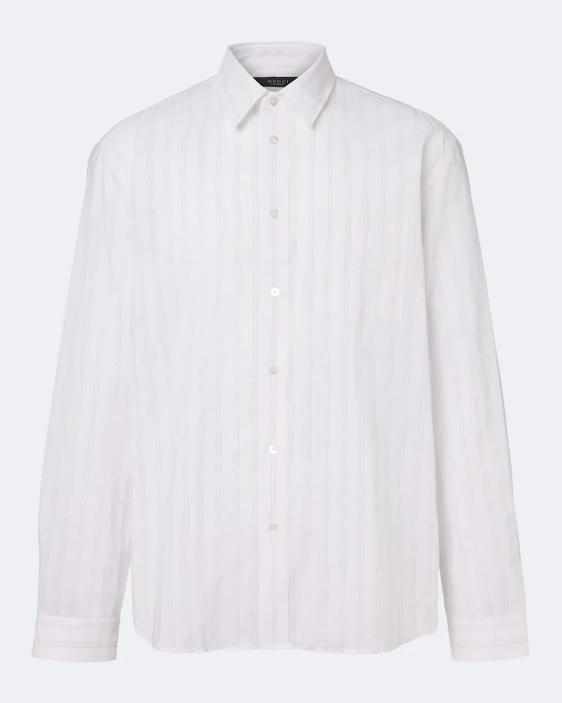Gucci Camicia a righe Bianco
