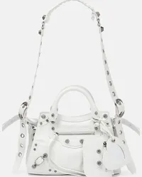 Balenciaga Borsa Neo Cagole XS in pelle Bianco