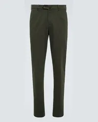 Loro Piana Pantaloni chino in cotone Verde