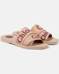 Chloé Chloé Sandali Woody Rosa