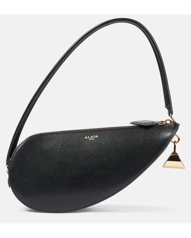 Alaïa AlaÃ¯a Borsa a spalla Le Demi CÅur in pelle Nero