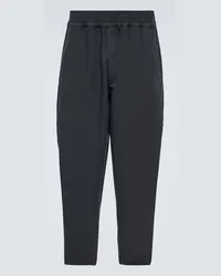 The Row Pantaloni tapered Kaol in cotone Nero