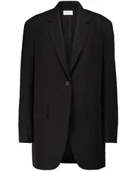 The Row Blazer Obine in lana, cashmere e seta Nero