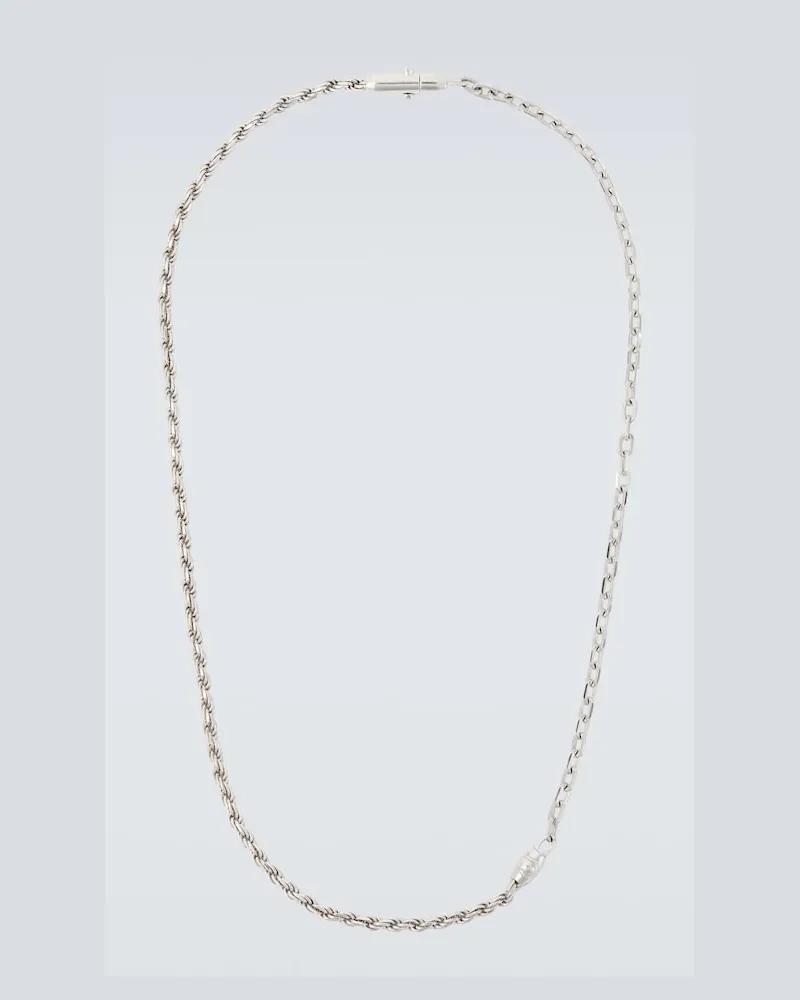 Bottega Veneta Collana in argento sterling Argento