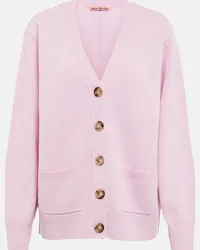 Acne Studios Cardigan in lana e cashmere Viola