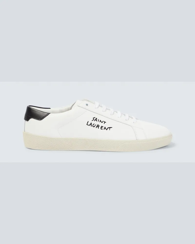 Saint Laurent Sneakers Court Classic SL/06 in pelle Bianco