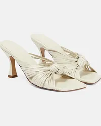 SOULIERS MARTINEZ Mules Alcala in pelle Bianco