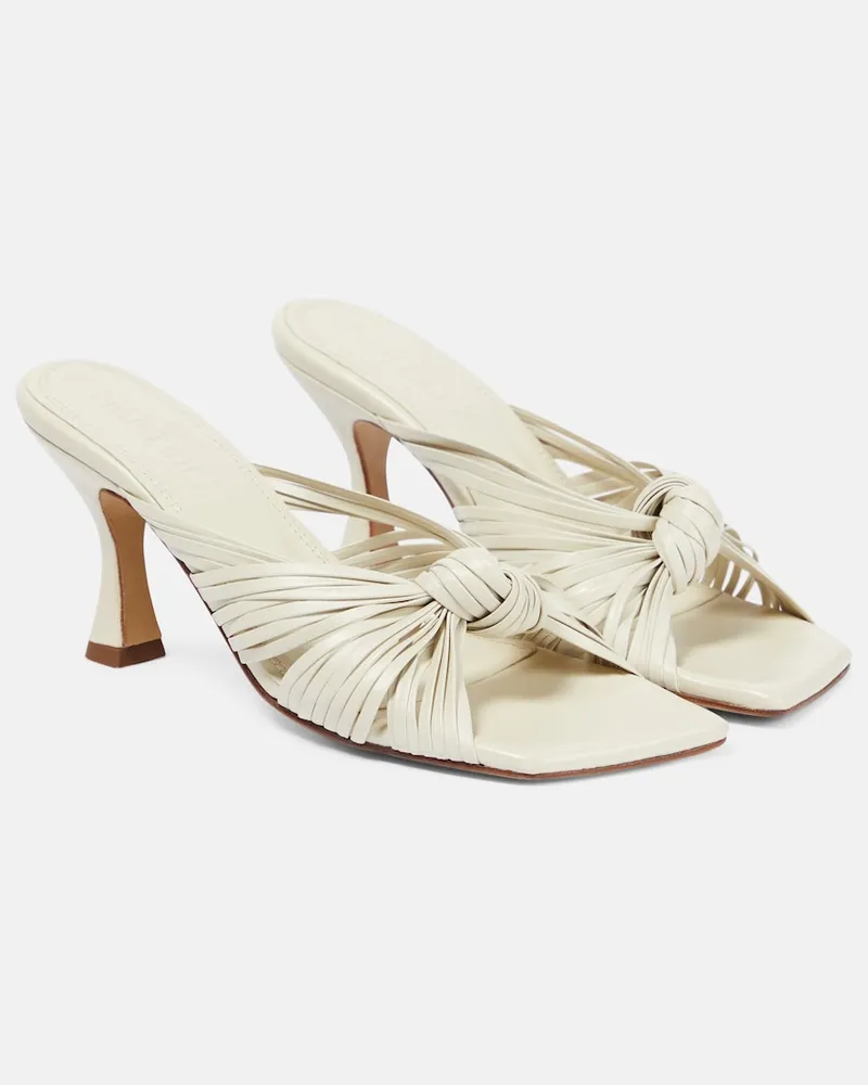 SOULIERS MARTINEZ Mules Alcala in pelle Bianco