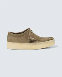 Clarks Mocassini Wallabee in suede Marrone