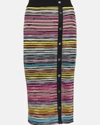 Missoni Gonna midi in misto lana Multicolore