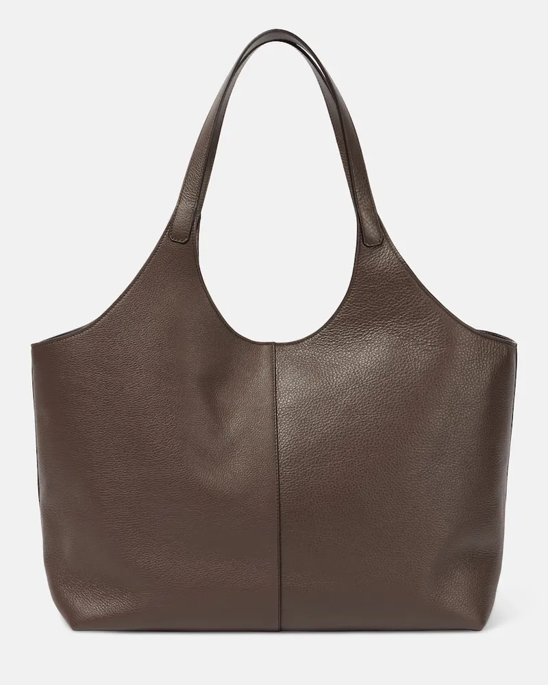 Aesther Ekme Borsa Cabas Supple XL in pelle Marrone