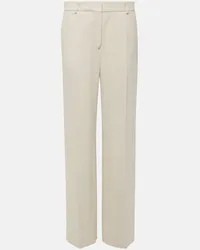 Totême Pantaloni regular Bianco