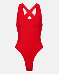 Alaïa Alaïa Body in jersey Rosso