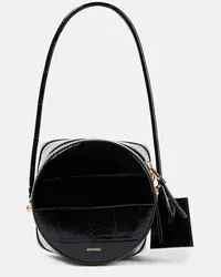 Jacquemus Borsa a spalla Le Vanito in pelle Nero