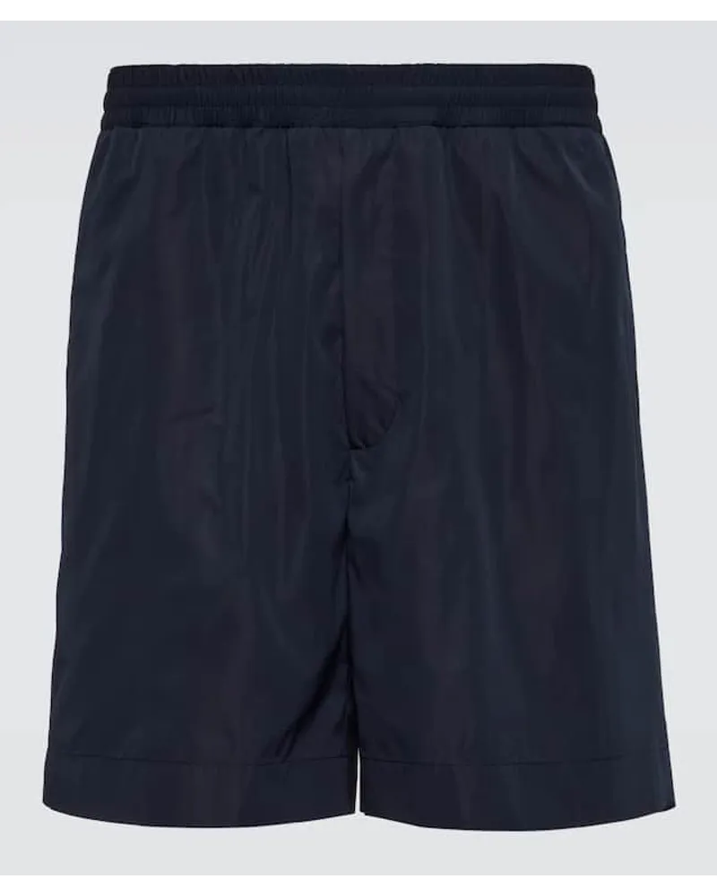 The Row Shorts Gerhardt in tessuto tecnico Blu