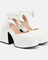 NODALETO Pumps Bulla Sofia in vernice Bianco