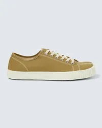 Maison Margiela Sneakers Tabi in canvas Neutro