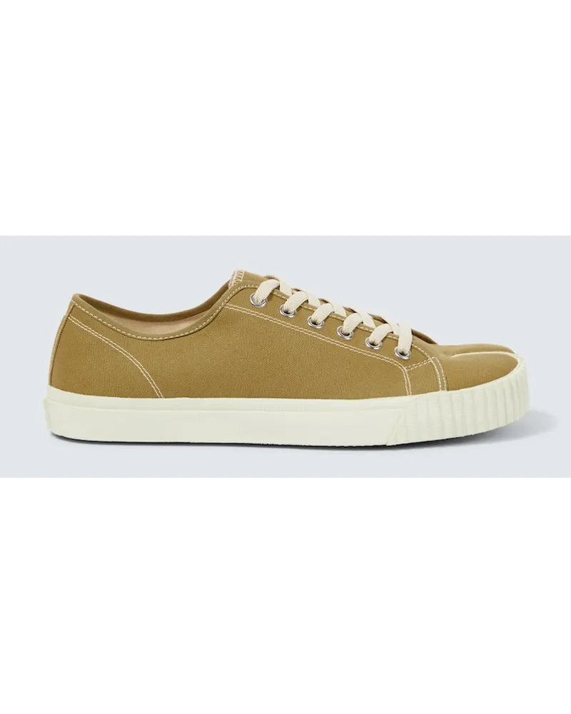 Maison Margiela Sneakers Tabi in canvas Neutro