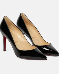 Christian Louboutin Pumps Pigalle 85 in vernice Nero