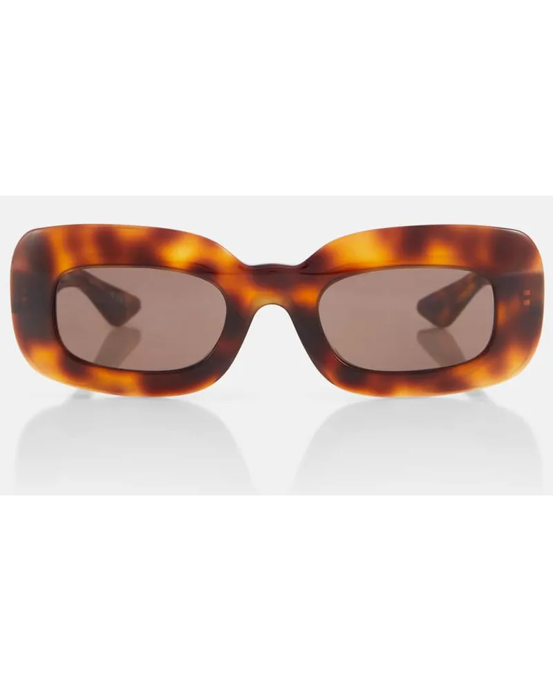 KHAITE x Oliver Peoples - Occhiali da sole rettangolari 1966C Marrone
