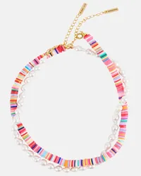 Jennifer Behr Collana Moni con perline Multicolore