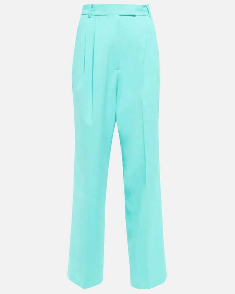 FRANKIE Shop Pantaloni Bea a vita alta Blu
