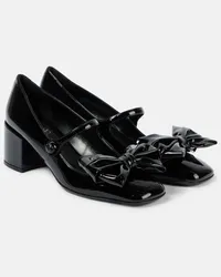 Valentino Garavani Pumps Mary Jane Bowjane 50 in vernice Nero