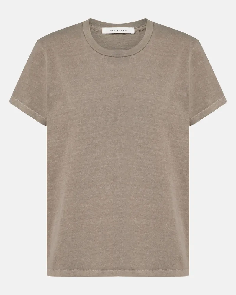 SLVRLAKE T-shirt Boy in jersey di cotone Grigio