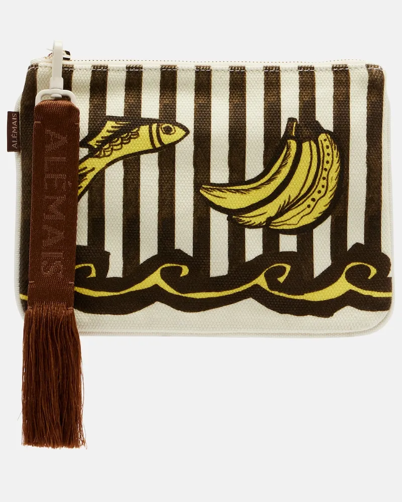 ALEMAIS AlÃ©mais Clutch Mona Mini in tela Multicolore