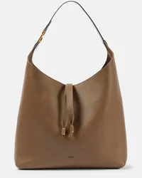 Chloé Chloé Borsa Marcie Medium in pelle Marrone