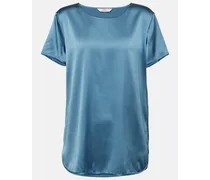 Leisure - T-shirt Cortona in raso di misto seta