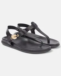 Ancient Greek Sandals Sandali infradito Alki in pelle Nero