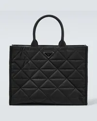 Prada Borsa in Re-Nylon matelassé Nero