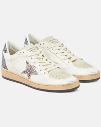 Golden Goose Sneakers Ball Star in pelle Bianco