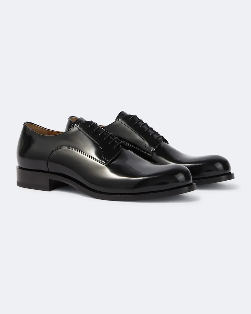 Christian Louboutin Scarpe Derby Moustachou in pelle Nero