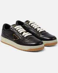 Prada Sneakers Downtown in pelle Nero