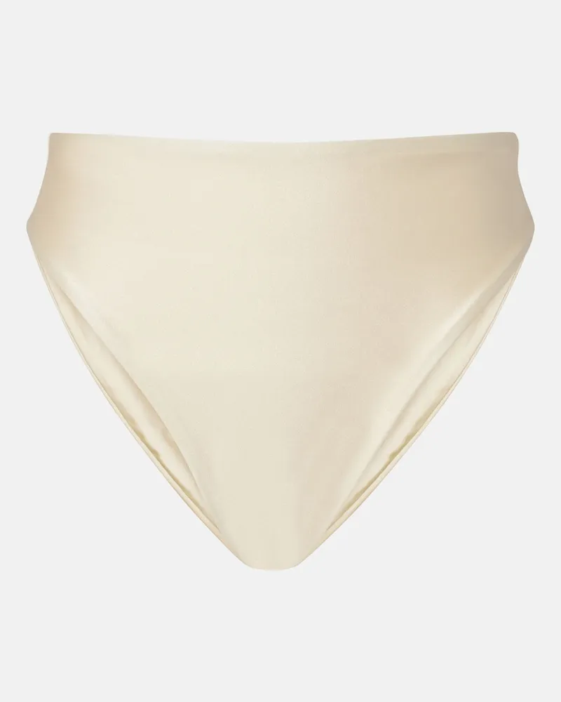JADE SWIM Slip bikini Incline Bianco