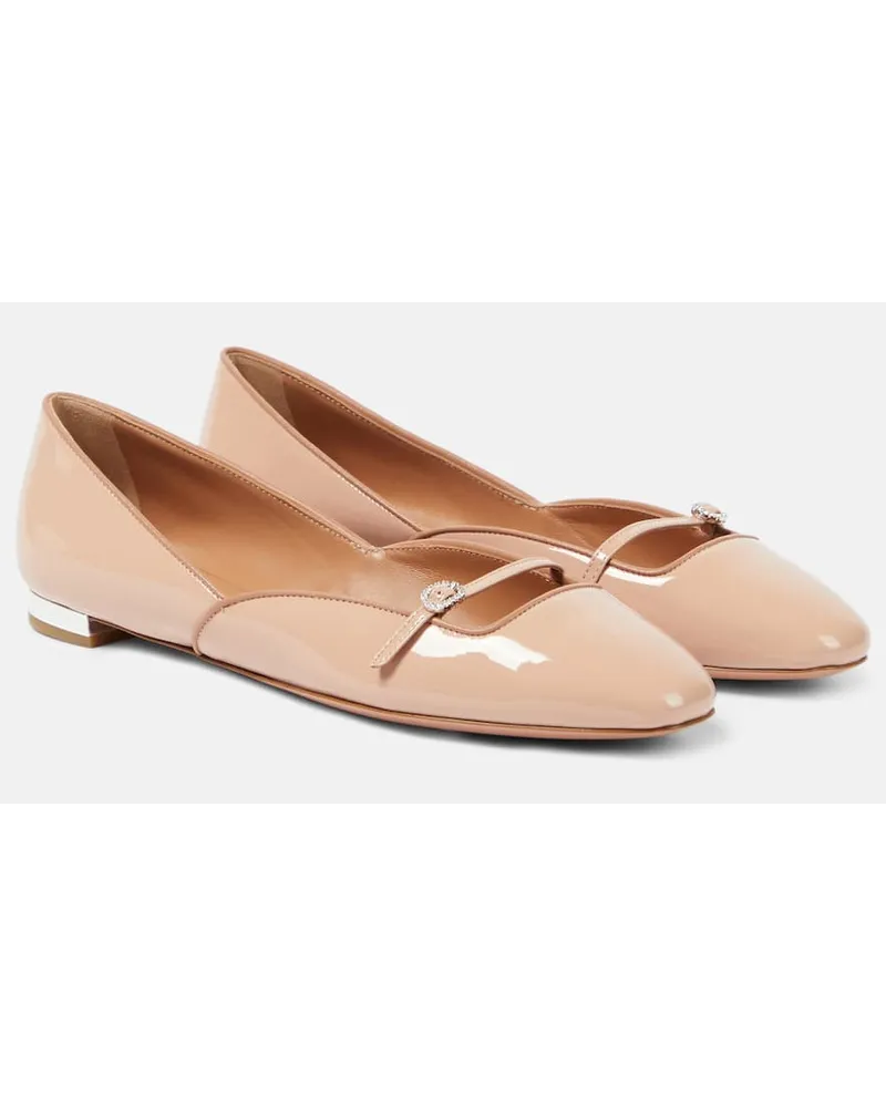 Aquazzura Ballerine Soul Sister in vernice Rosa
