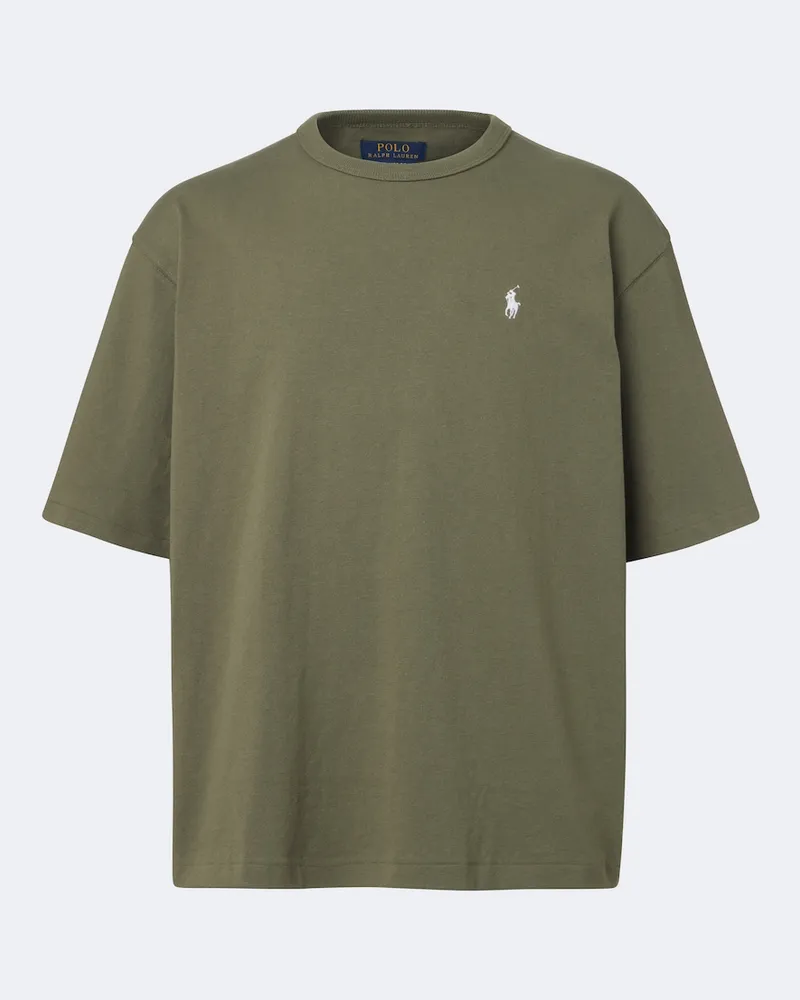 Ralph Lauren T-shirt in jersey di cotone Verde