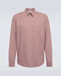 Our Legacy Camicia Classic in seta Rosa