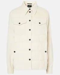 Moncler Piumino Paulet in cotone Bianco