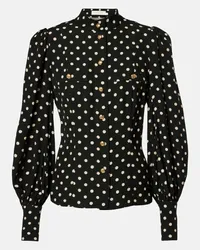 Zimmermann Blusa Utility a pois Multicolore