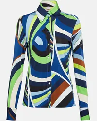 Emilio Pucci Camicia Iride Multicolore