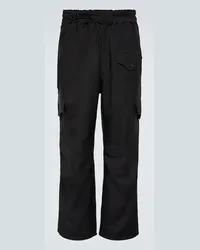 Y-3 Pantaloni cargo oversize Nero