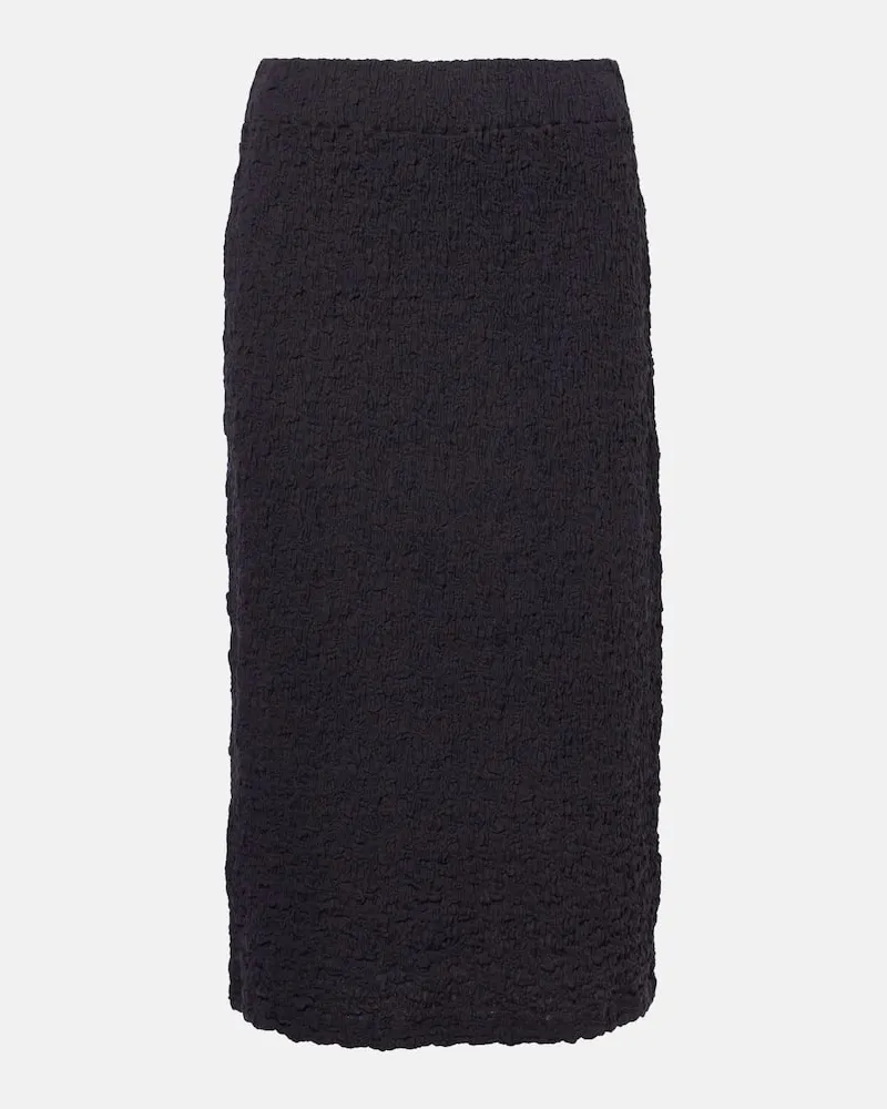 Vince Gonna midi in misto cotone Blu