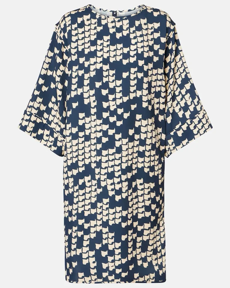 Valentino Garavani Abito midi in Cady Couture Blu