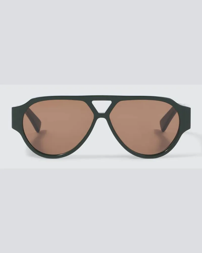 Bottega Veneta Occhiali da sole aviator Soft Verde